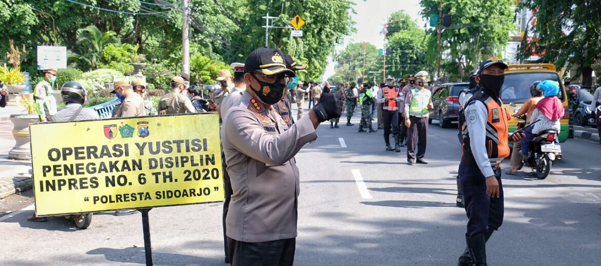 Situasi Covid-19 Sidoarjo Akan Berlakukan Jam Malam, Untuk Antisipasi Liburan Natal Dan Tahun Baru 2021