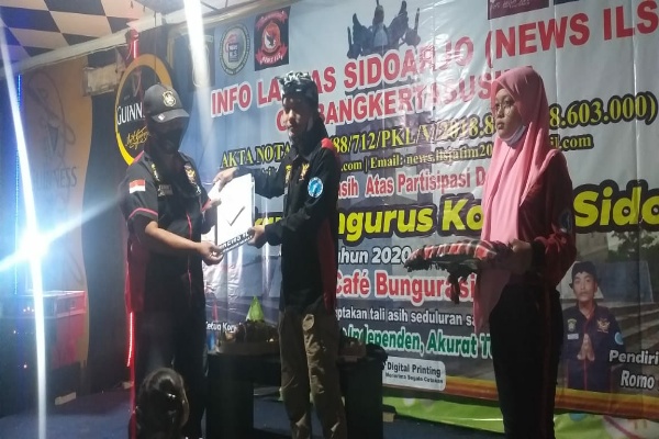 Pelantikan Pengurus ILS Korwil Sidoarjo Dihadiri Seluruh Anggota Se Jawa Timur