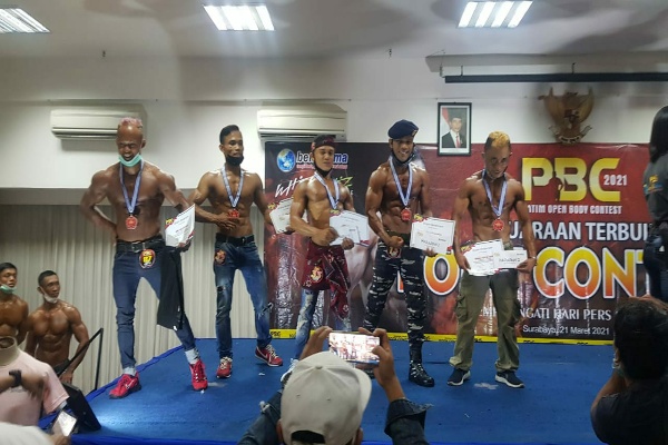 Atlet Koarmada II Raih Juara Dalam Body Contest PBC 2021