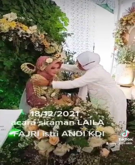 Ritual Tingkepan Istri Andi KDI Dihadiri Nyi Ratu Akik, Selebriti Dunia Akhirat