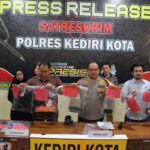 Polres Kediri Kota Berhasil Amankan Pelaku Curas Kantor Kas BPR Kota Kediri