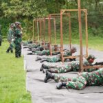 Latihan Menembak Senjata Ringan Korem 084/Bhaskara Jaya