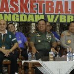 Pangdam Brawijaya Resmikan Turnamen Basket Antar Pelajar Se -Jatim