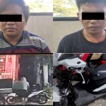 Terekam CCTV Pelaku Curanmor Yang Beraksi Di 11 TKP Berhasil Dimankan Polres Pelabuhan Tanjung Perak Surabaya