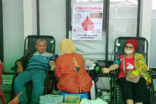 TRA-IK Menggelar Donor Darah Kali Ini Lebih Tertib Dan Nyaman