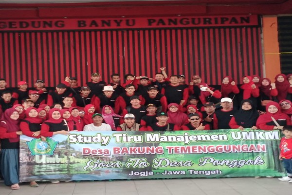 Pemdes Bakung Temenggungan Berangkatkan Study Tiru Ke Desa Ponggoh Klaten Jawa Tengah