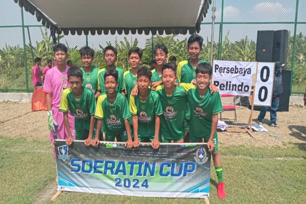 Persebaya Surabaya U13 Melibas Habis Pelindo FC Dalam Ajang Piala Suratin U13 Tahun 2024