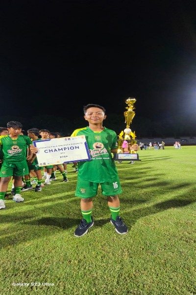 Persebaya U13 Surabaya Menjuarai Piala Suratin 2024 Zona PSSI Kota Surabaya