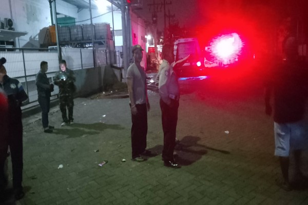 PT United Surya Teknik Kebakaran diduga Ada Suara Ledakan Dari Dalam Pabrik