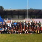 Jaga Semangat Kebersamaan, Pangkoarmada II Hadiri Pertandingan Sepak Bola Eksebisi Pejabat Utama Kotama TNI AL Wilayah Surabaya