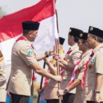 Pangdam V/Brawijaya Hadiri Apel Hari Pramuka ke-64 di Koarmada II